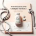 A minimalist, Pinterest-style graphic featuring a bottle of Ozempic and a stethoscope with the "Will Insurance Cover Ozempic for PCOS"